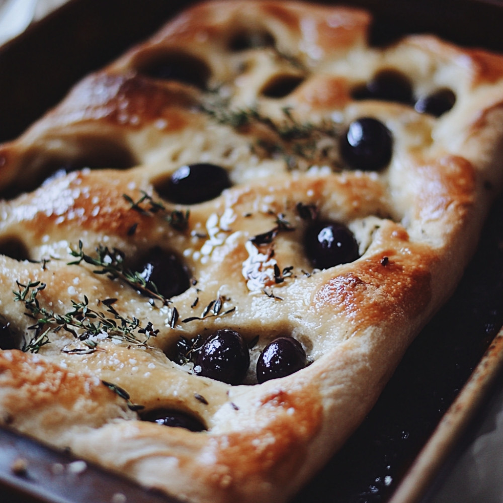 Fougasse aux olives
