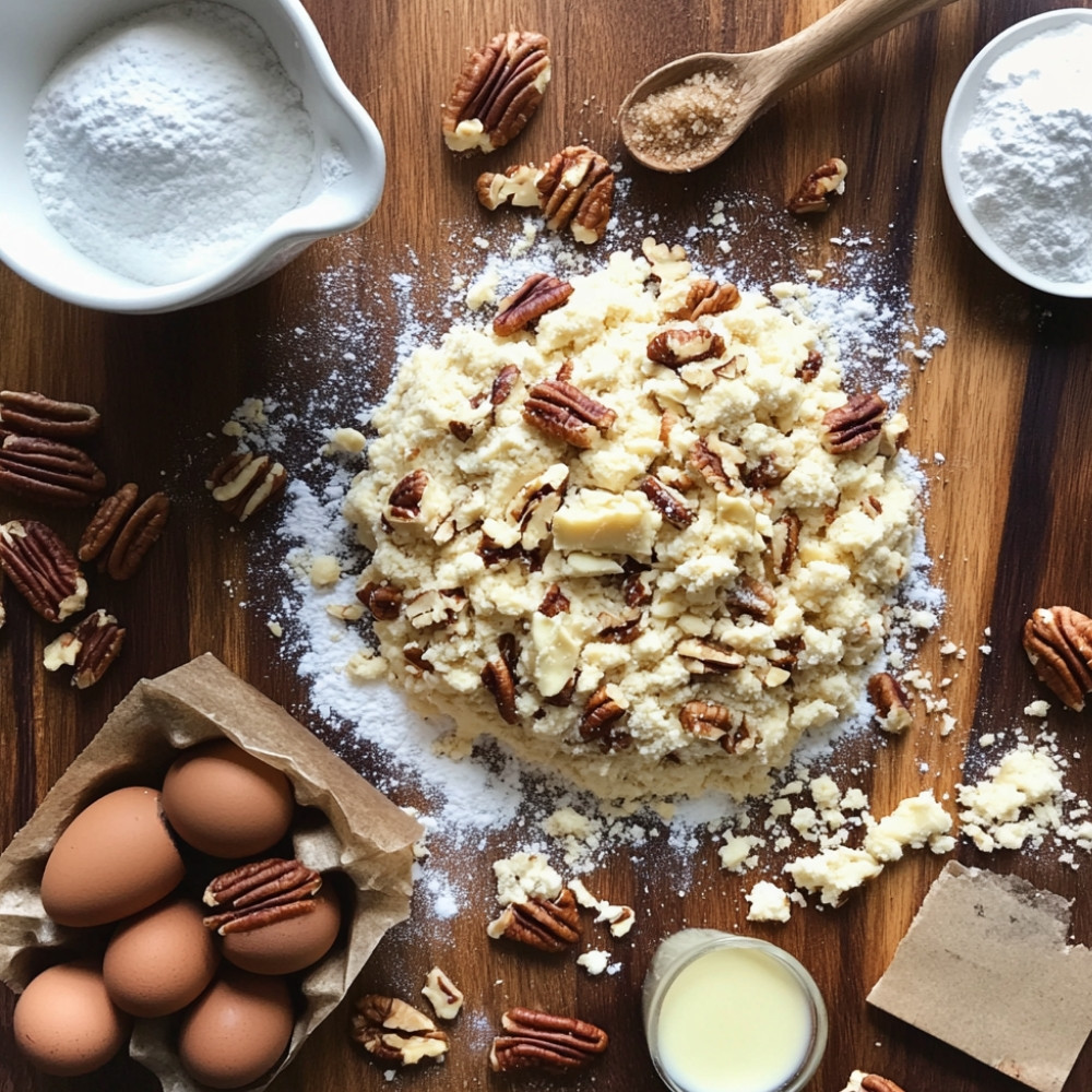 Gâteau maison aux noix de pécan