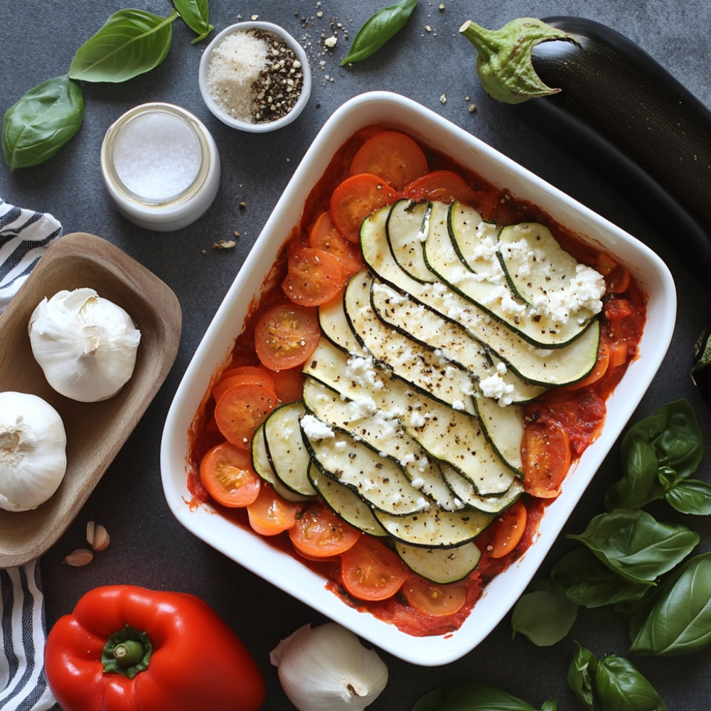 Lasagnes végétariennes réconfortantes