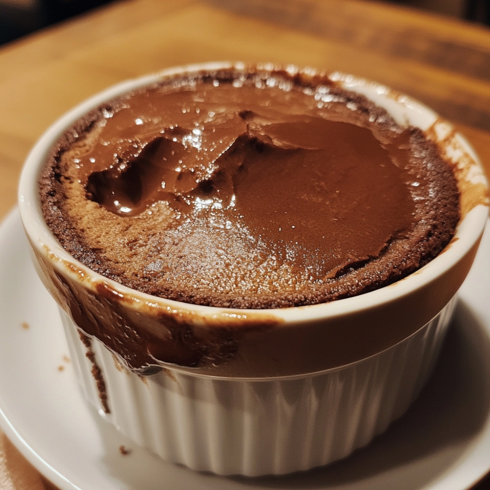 Soufflé au chocolat