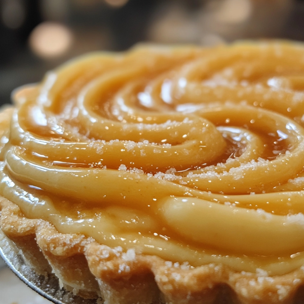 Tarte au caramel