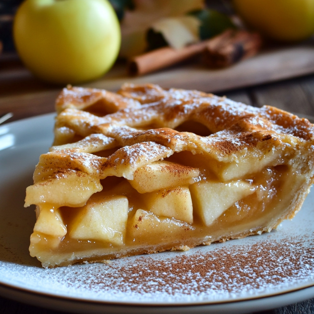 Tarte aux pommes traditionnelle