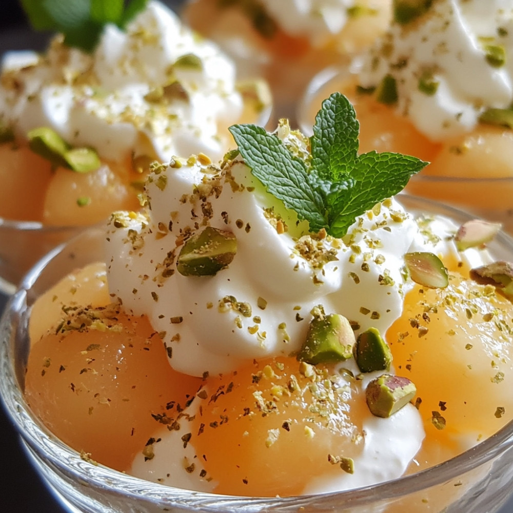 Verrine Melon et Érable