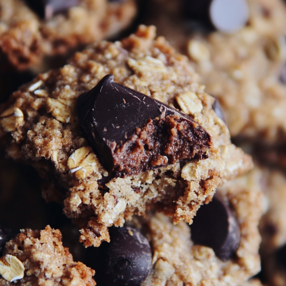 Biscuits santé aux pépites de chocolat
