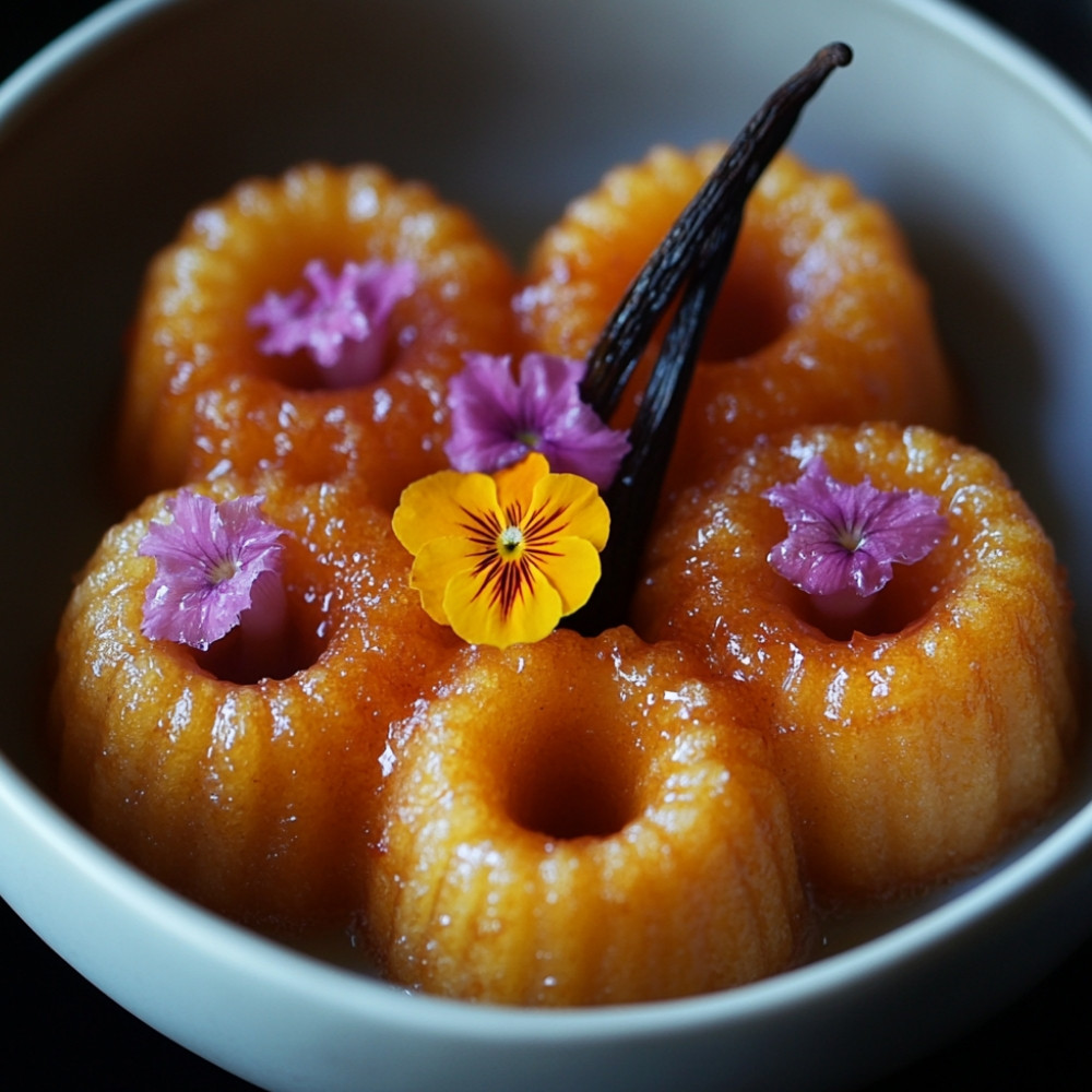 Cannelés à la fleur d'oranger