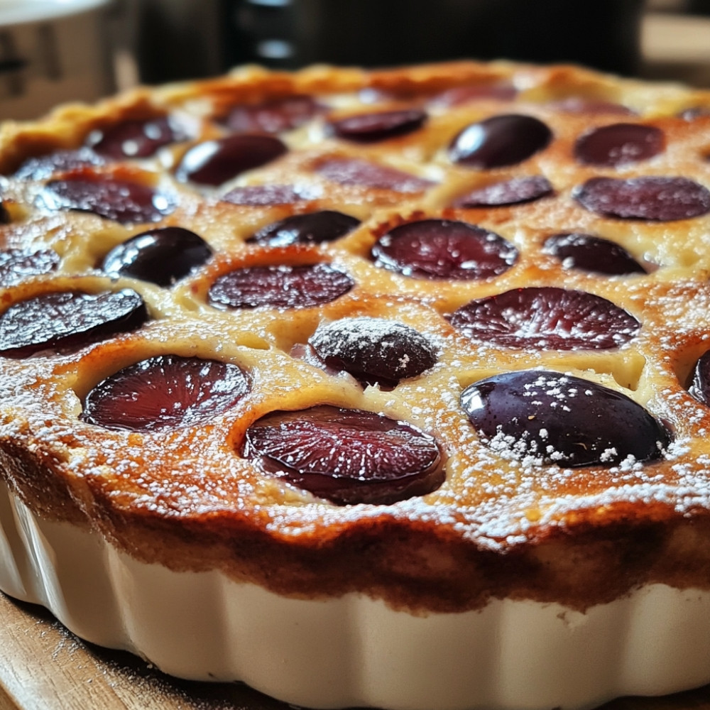 Clafoutis aux reines-claudes