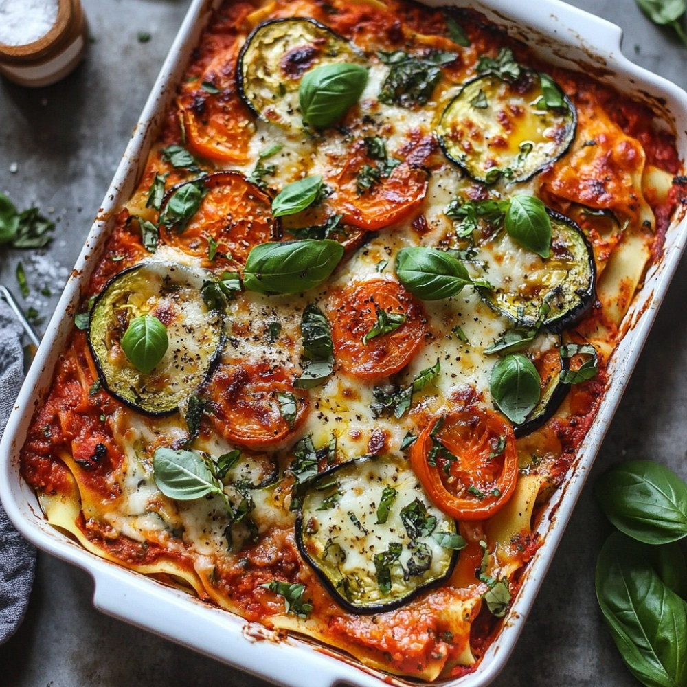 Lasagnes végétariennes réconfortantes