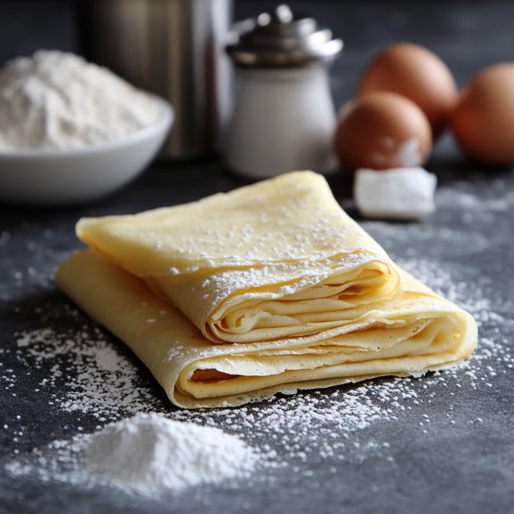 Maki de crêpes au chocolat