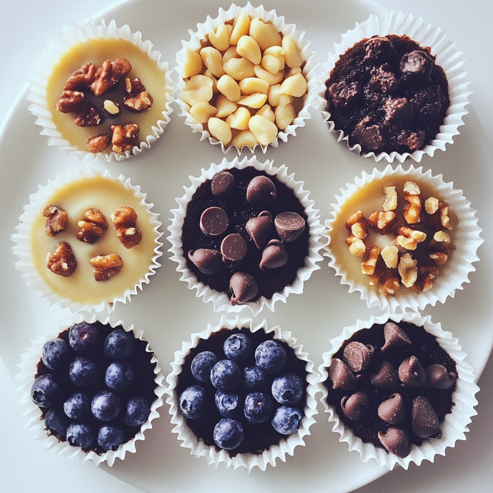 Mini muffins assortis