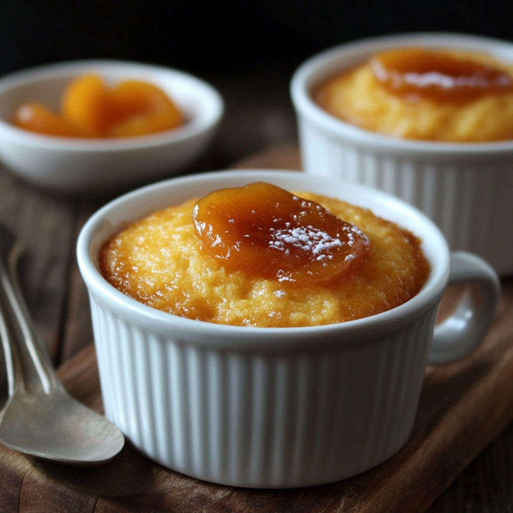 Mugcakes aux abricots