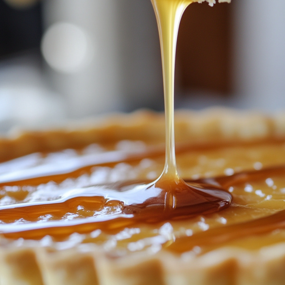 Tarte au caramel