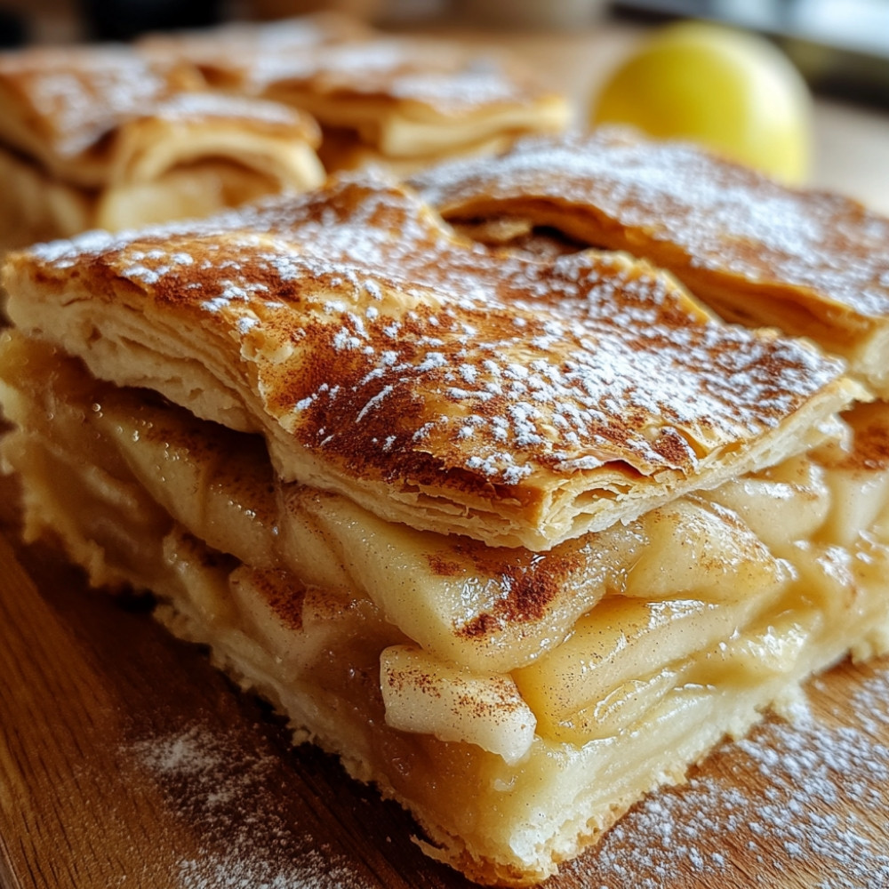 Tarte aux pommes traditionnelle