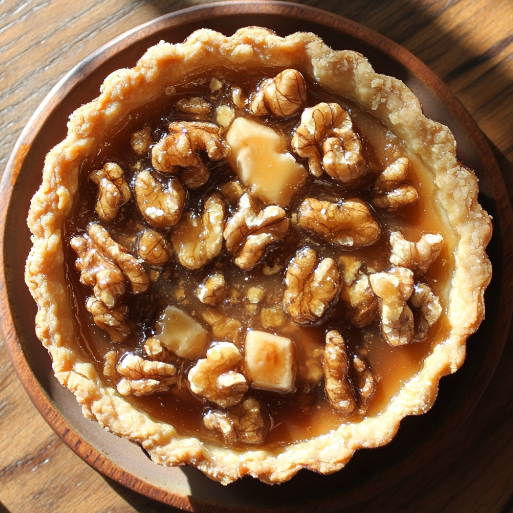 Tartelettes aux noix et sirop d'érable