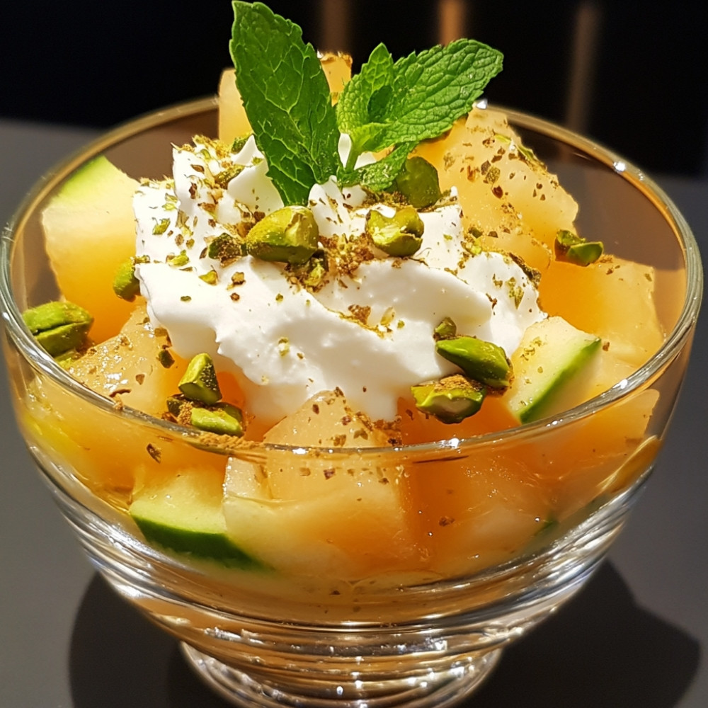 Verrine Melon et Érable