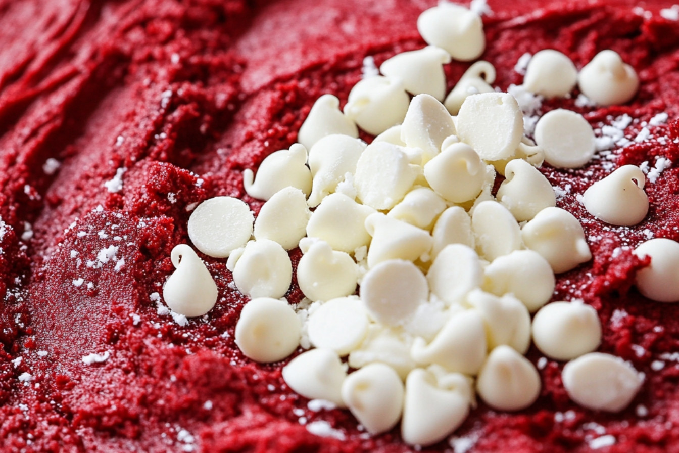 Biscuits craquelés red velvet