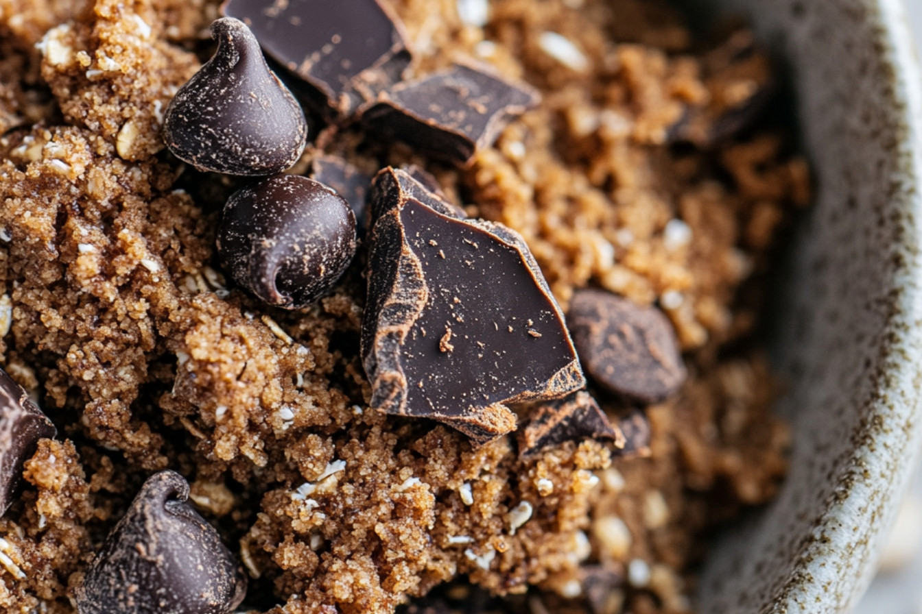 Biscuits santé aux pépites de chocolat