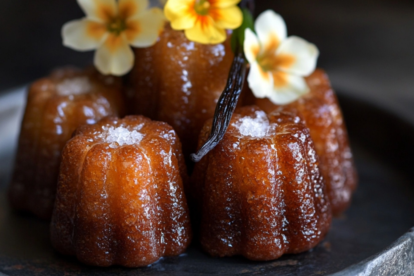 Cannelés à la fleur d'oranger