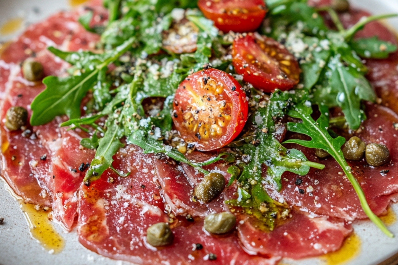 Carpaccio de boeuf pas classique