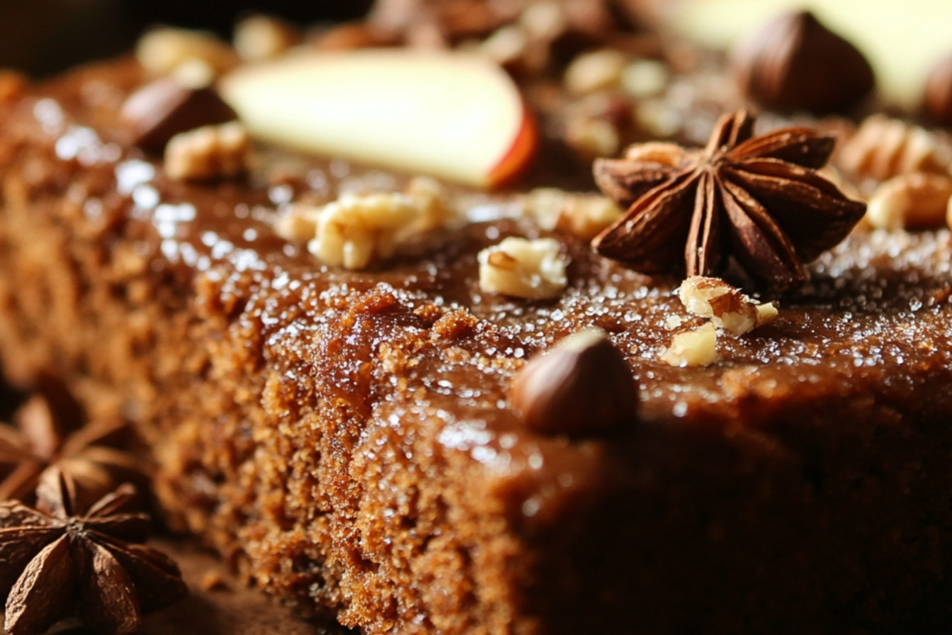 Carrés moelleux au pain d'épices