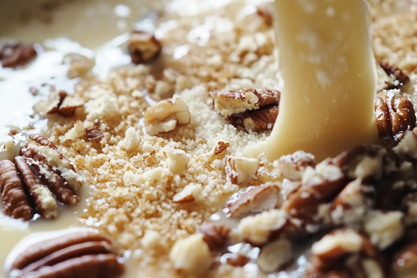 Gâteau maison aux noix de pécan