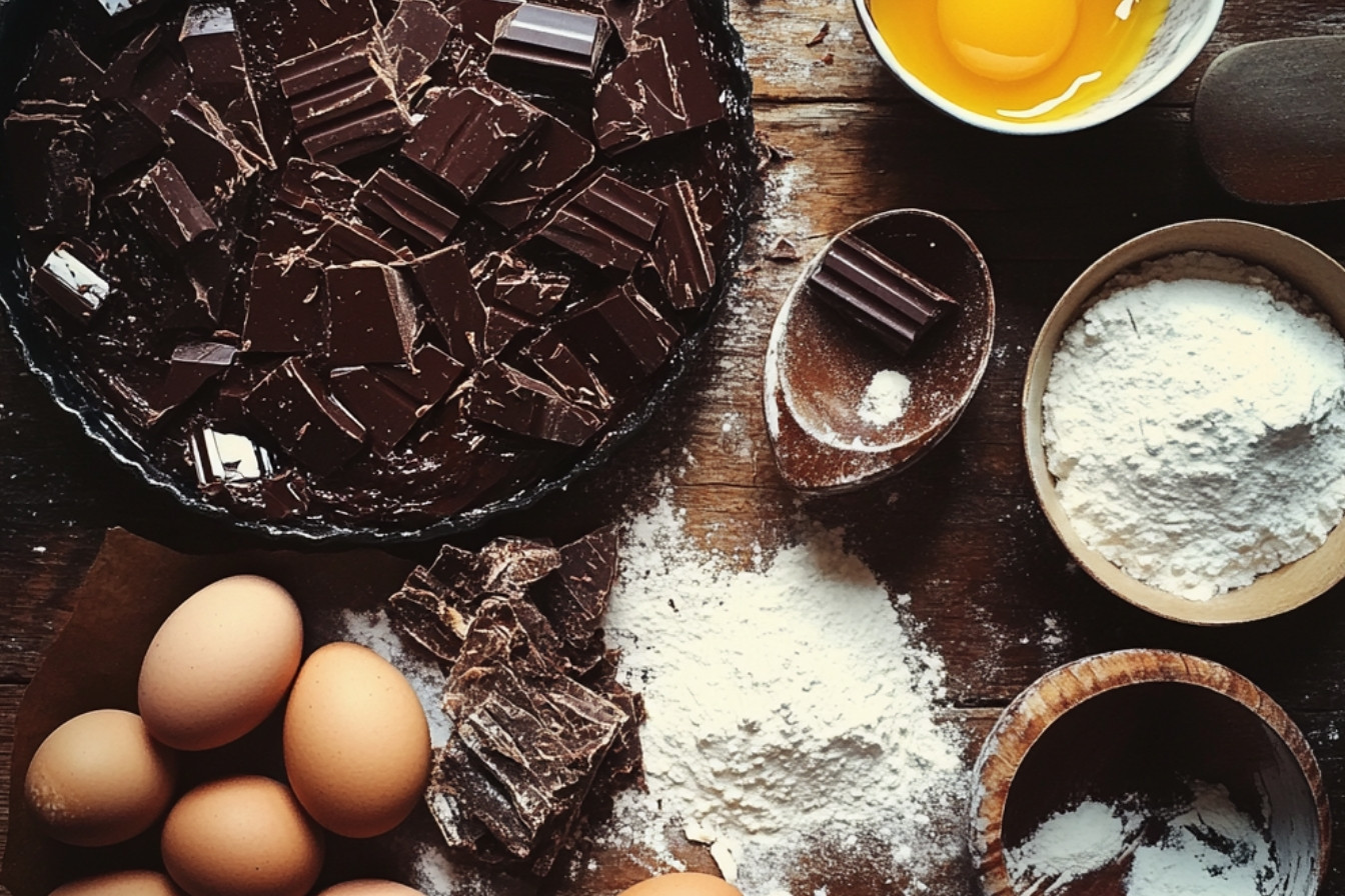 Moelleux au chocolat au cœur fondant