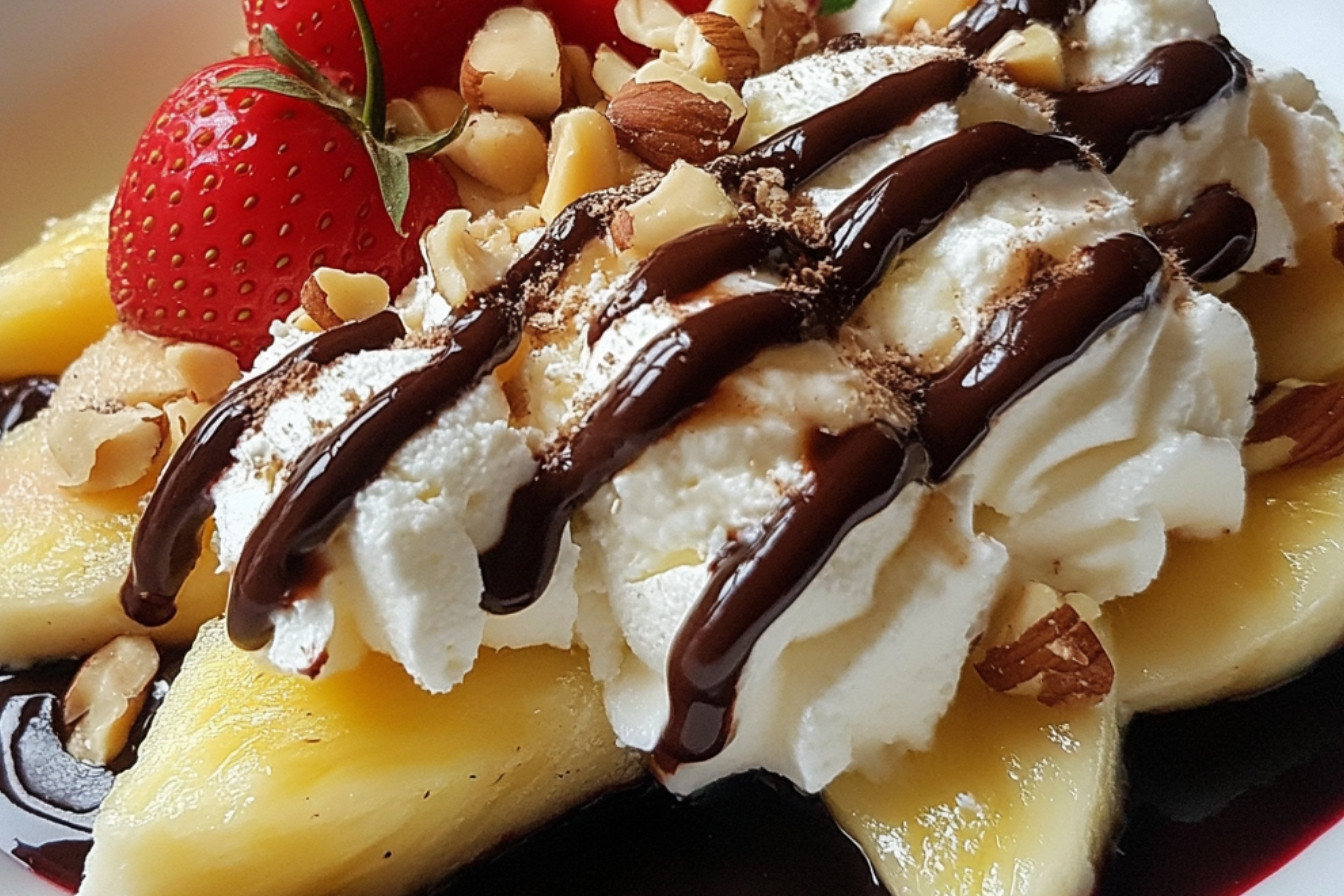 Salade de fruits Banana Split