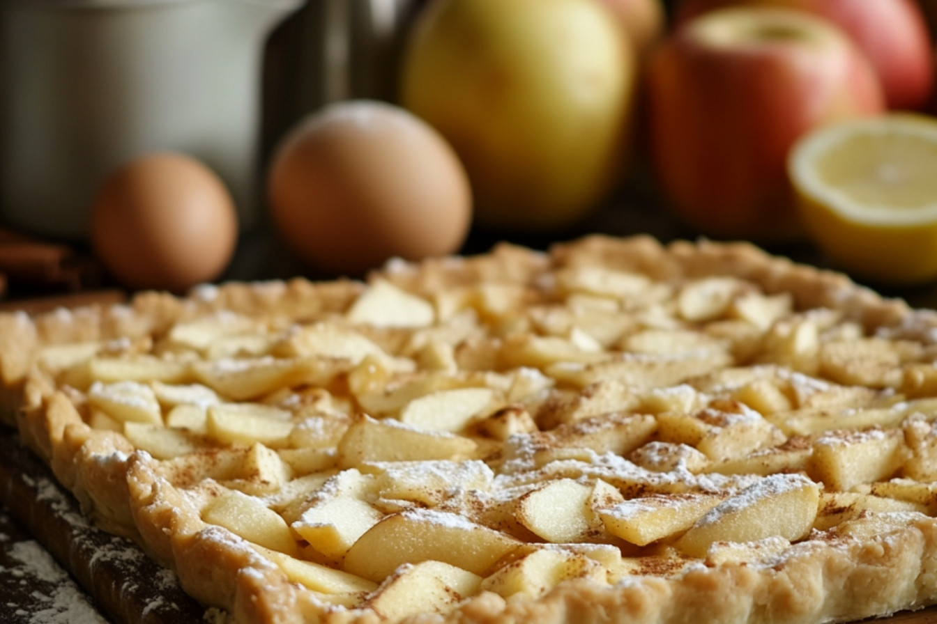 Tarte aux pommes traditionnelle
