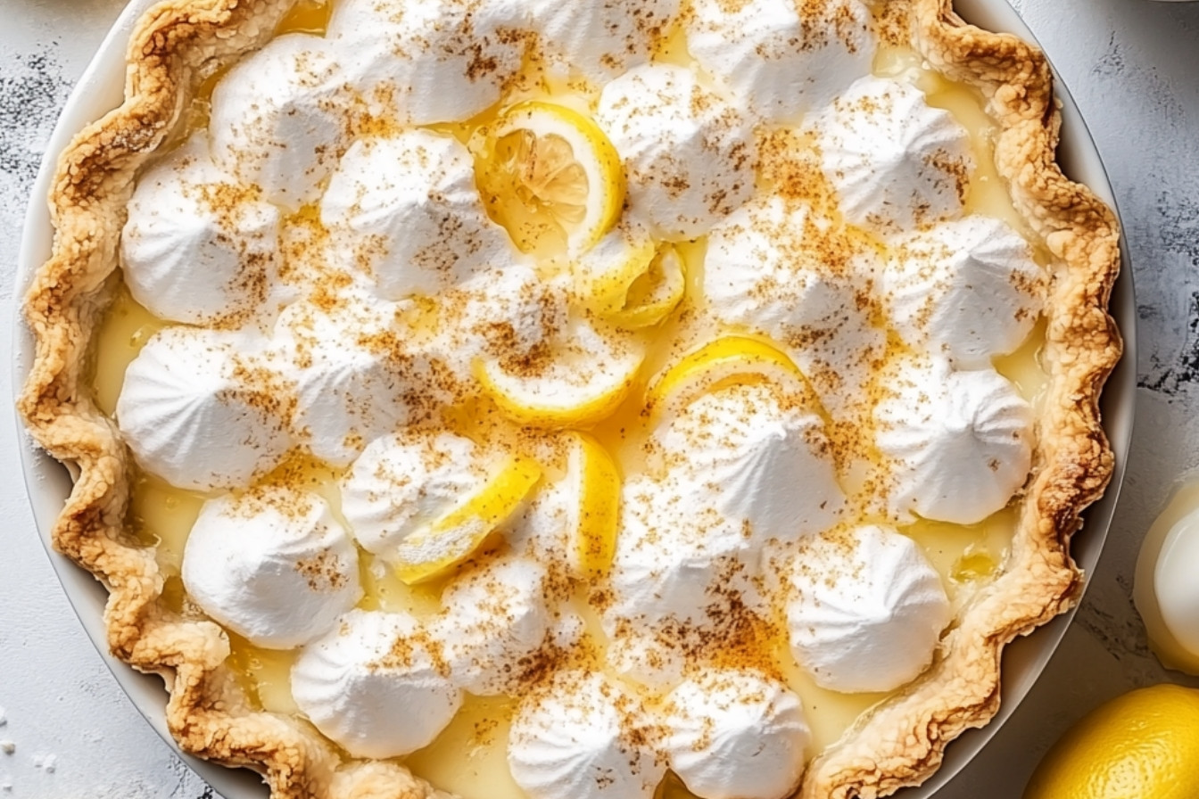 Tartelettes au citron meringuées