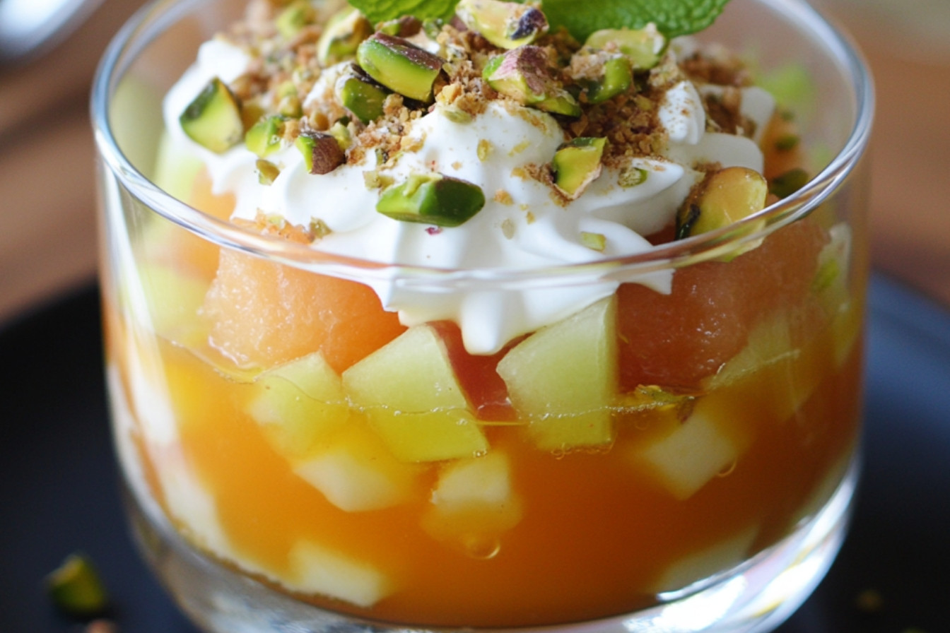 Verrine Melon et Érable